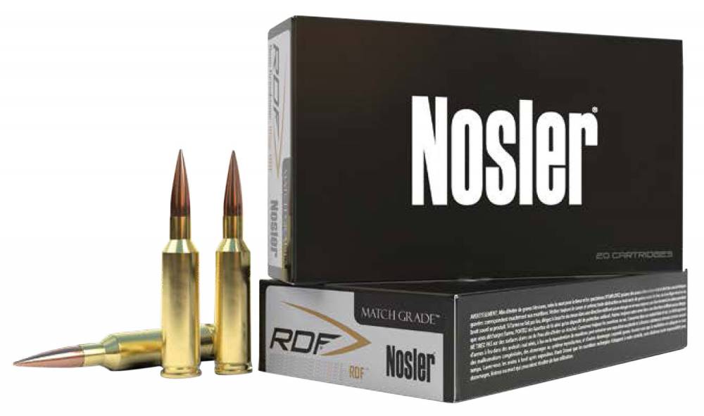 Nosler Rdf Caliber Gr Hollow Point Boat Tail Hpbt