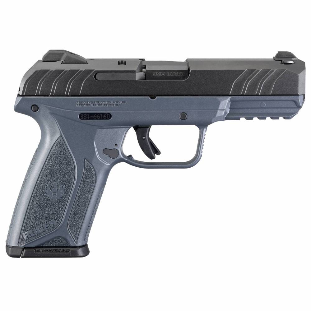 RUGER, SECURITY-9, SEMI-AUTOMATIC PISTOL, CENTERFIRE, 9MM, 4