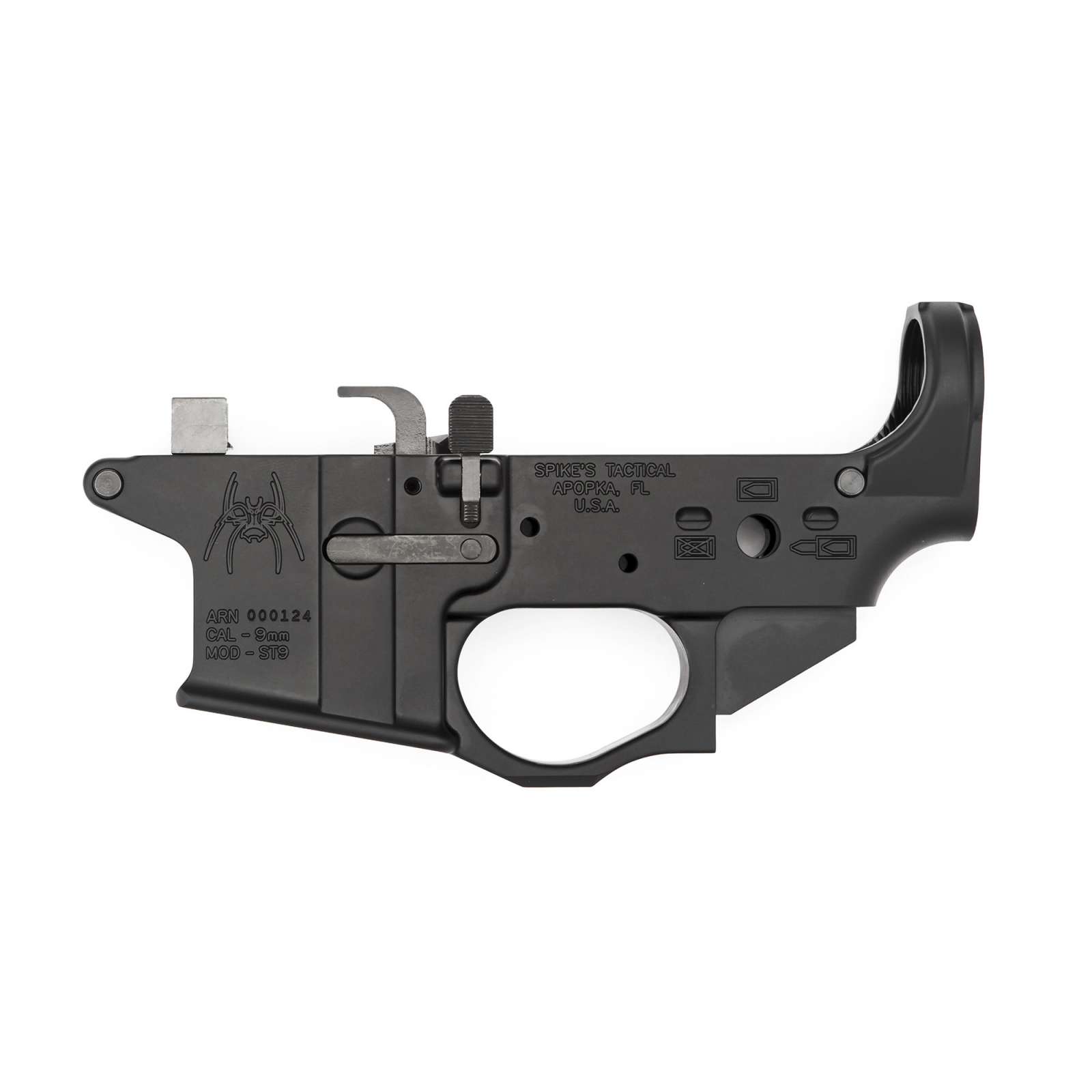 SPIKE'S STRIPPED LOWER 9MM CLT STYLE-img-0
