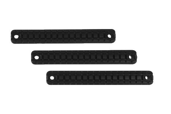 Manticore Arms Panel for Transformer Rail - Black | Frag Polymer Grip | 3 Panels - Manticore Arms