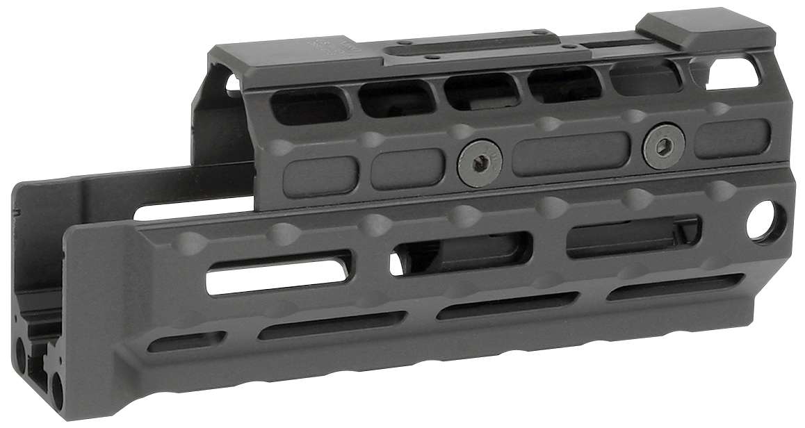 Midwest Industries Gen2 Y70M Handguard - Black | Standard Length | MRO Topcover | M-LOK - Midwest Industries