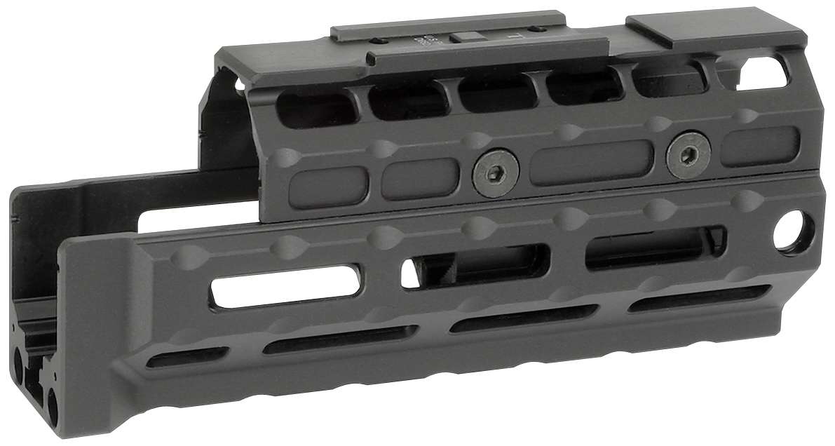 Midwest Industries Gen2 Y70M Handguard - Black | Standard Length | T1 Topcover | M-LOK - Midwest Industries