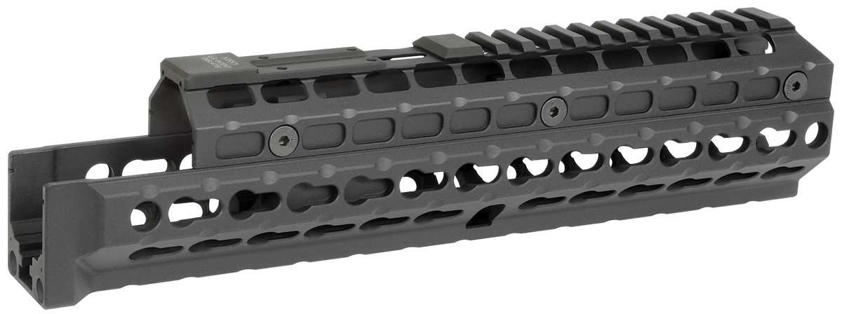 Midwest Industries Gen2 Universal AK Handguard - Black | Extended Length | MRO Topcover | KeyMod - Midwest Industries