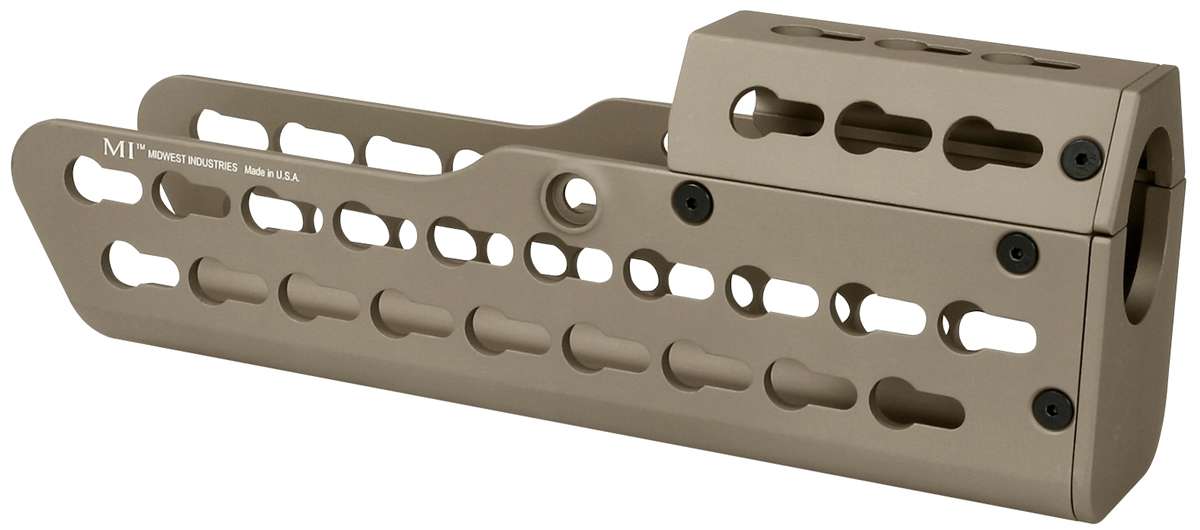 Midwest Industries Tavor SAR Handguard - FDE | KeyMod | XL Length - Midwest Industries