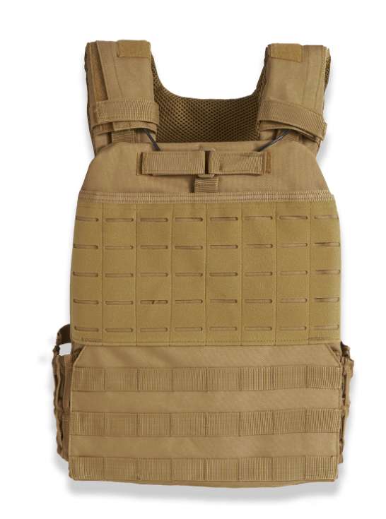 Guard Dog Tactical Boxer Plate Carrier | 2 Lbs/Per - FDE - Guard Dog Body Armor