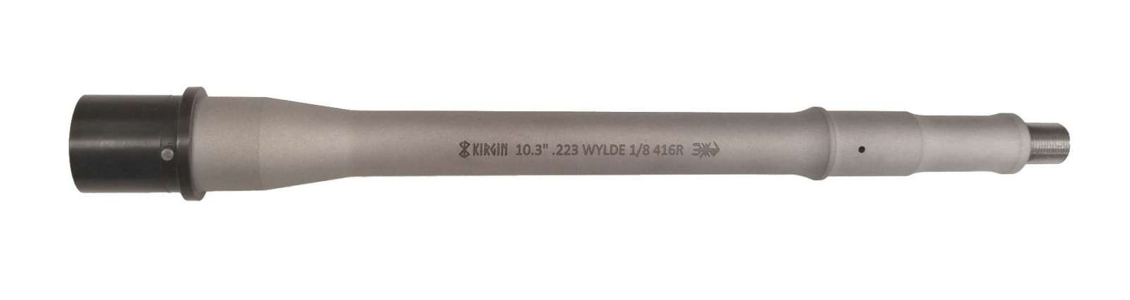 Kirgin Combat Precision BERSERKER AR15 Barrel .223 Wylde - 10.3" | 1:8 Twist | 416R | Carbine Length - Kirgin Industries