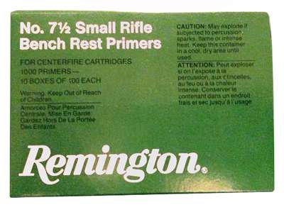 REM PRIMERS- SMALL RIFLE BENCH REST 5000PL CASE LOTS ONLY - Remington Firearms