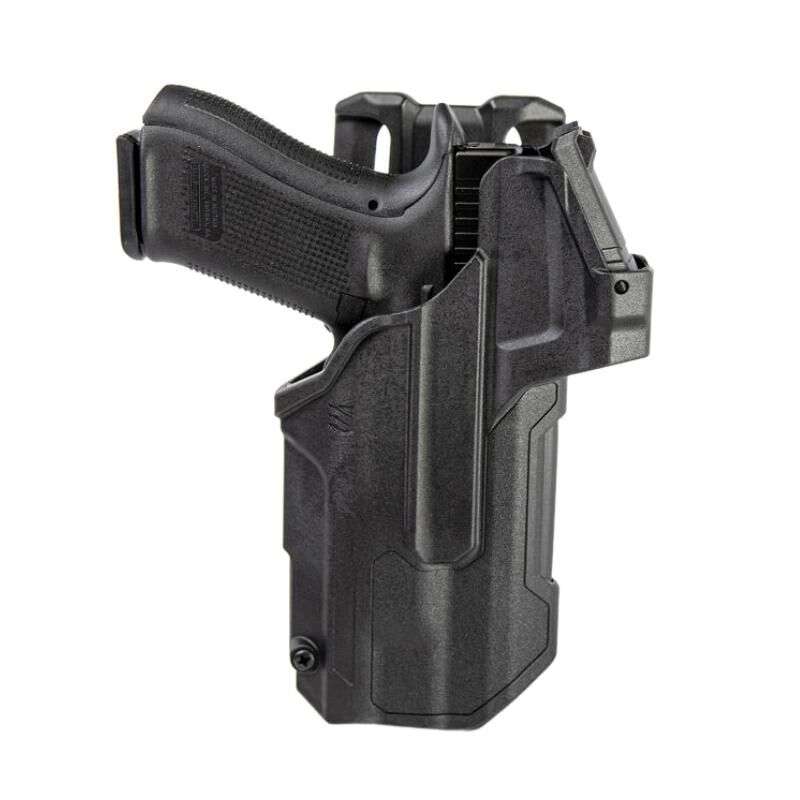 BLACKHAWK HOLSTER L2D T SERIES RDS DUTY GLOCK 17 22 45 W/ STREAMLIGHT TLR1/2 RH - Blackhawk