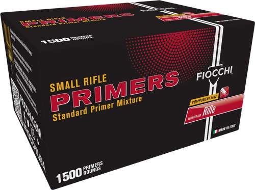 FIOCCHI SMALL RIFLE PRIMER 12000PK CASE LOTS - Fiocchi