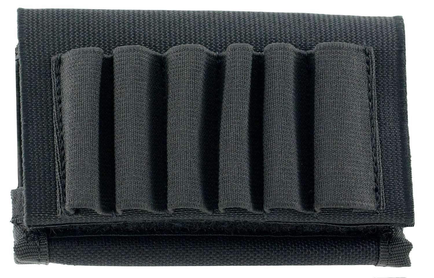 Uncle Mike's 88482 Rifle Buttstock 6 Shell Holder Flap Style Black for sale online 