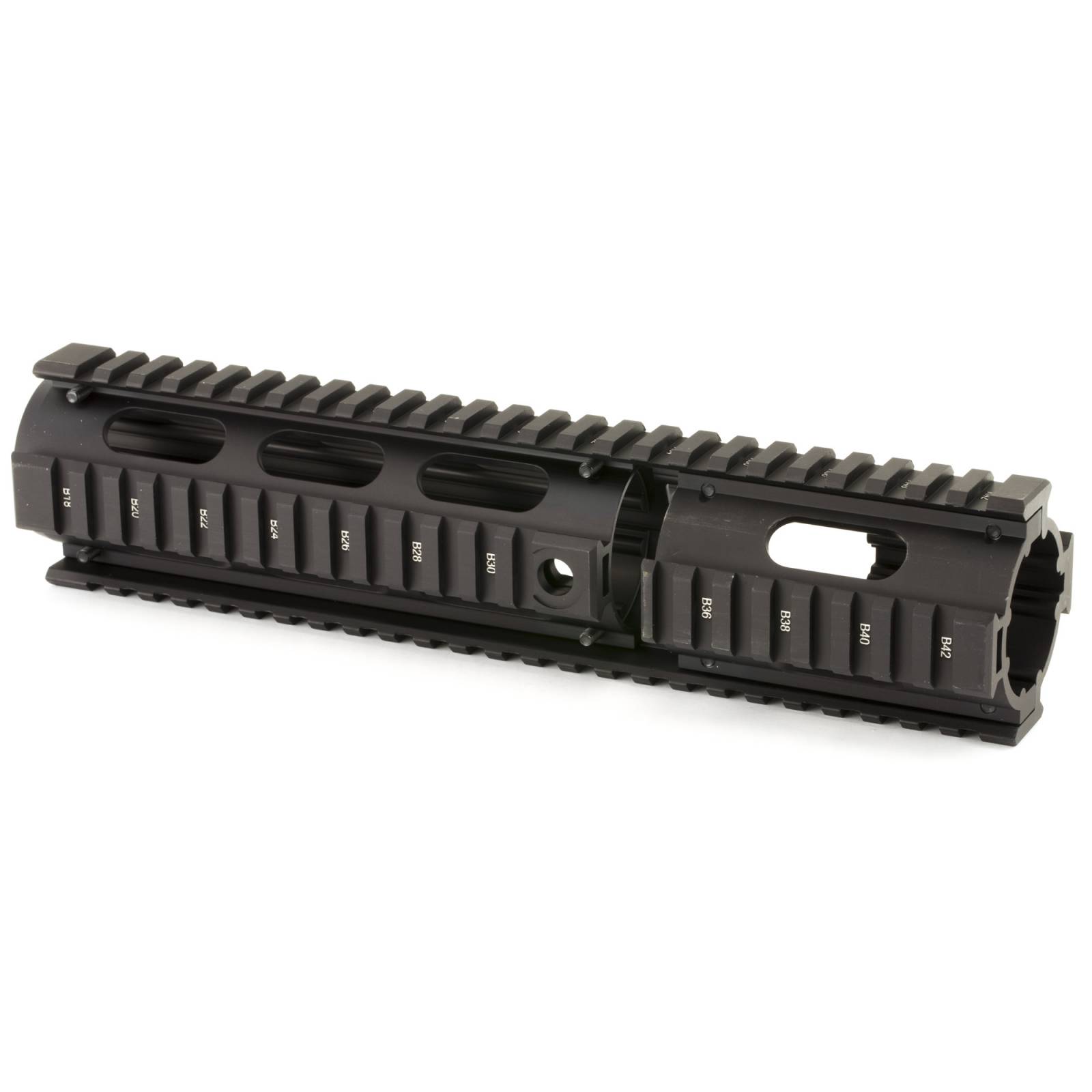 UTG PRO 4/15 CARB QUAD RAIL W/EXT BK Range USA