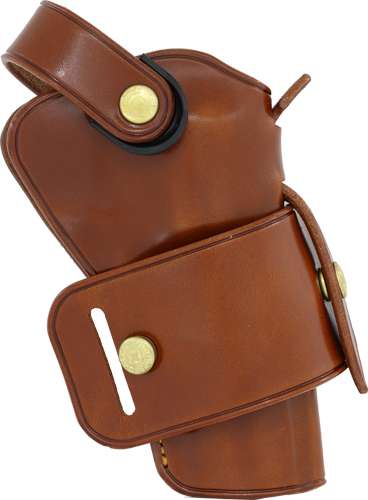 GALCO WHEELGUNNER BELT HOLSTER AMB LTHR RUGER REDHAWK 4" TAN - Galco