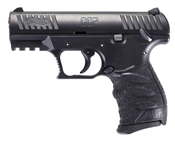 Walther Arms 5082500 CCP M2 380 ACP 3.54" 8+1 Black Cerakote Black Polymer-img-0