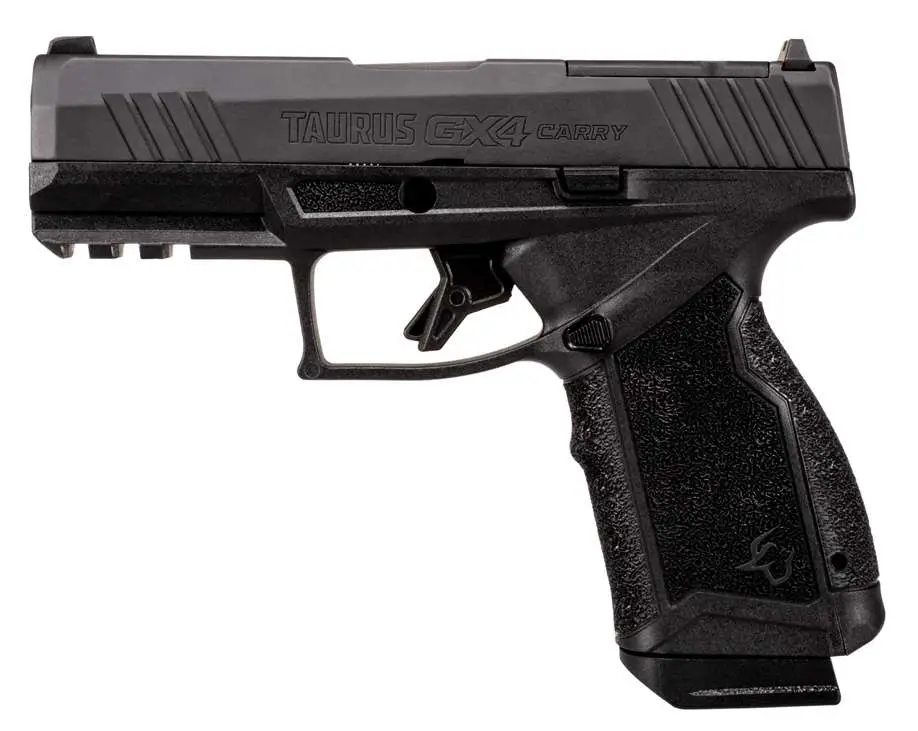 Taurus GX4 Carry 9mm 3.7" BK/BK 2x10 Rds Pistol TORO 1-GX4CRP941-10 - Taurus - 9mm