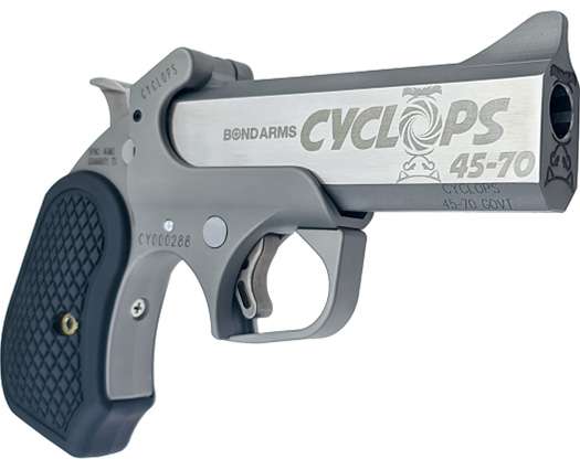 Bond Arms BACYP Cyclops Big Bore 45-70 Gov 4.25" BBL SS B6 Grip W/Holster-img-0
