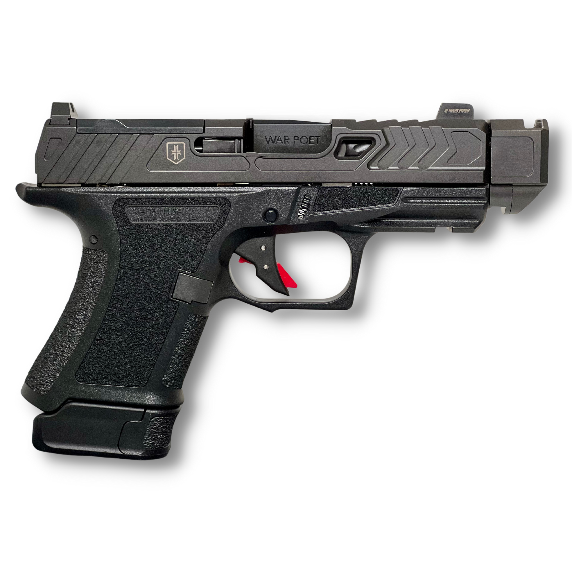 Shadow Systems CR920 War Poet 9mm 3.75" Compensated Optic Ready Black - Shadow Systems - 9mm
