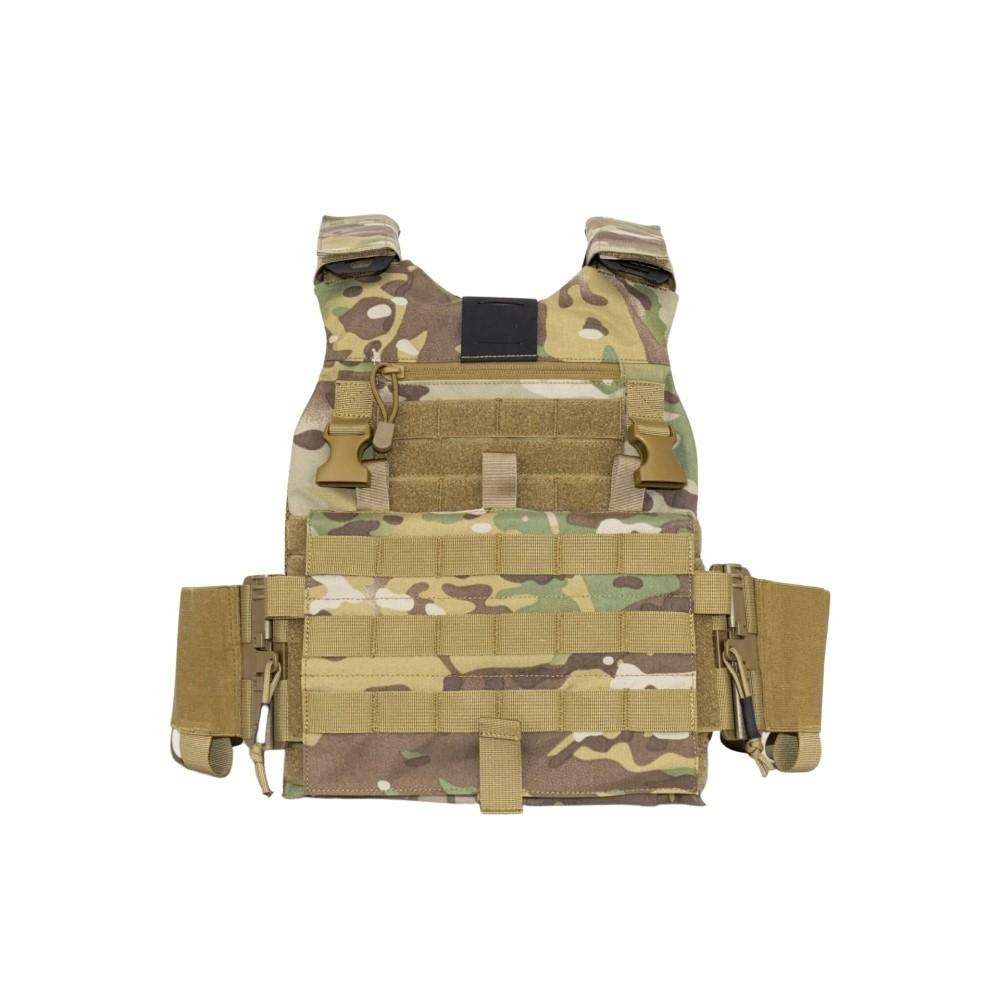 GUARD DOG BODY ARMOR TRACKR PRO PLATE CARRIER W/ FRONT PLACARD MULTICAM ADJUSTABLE