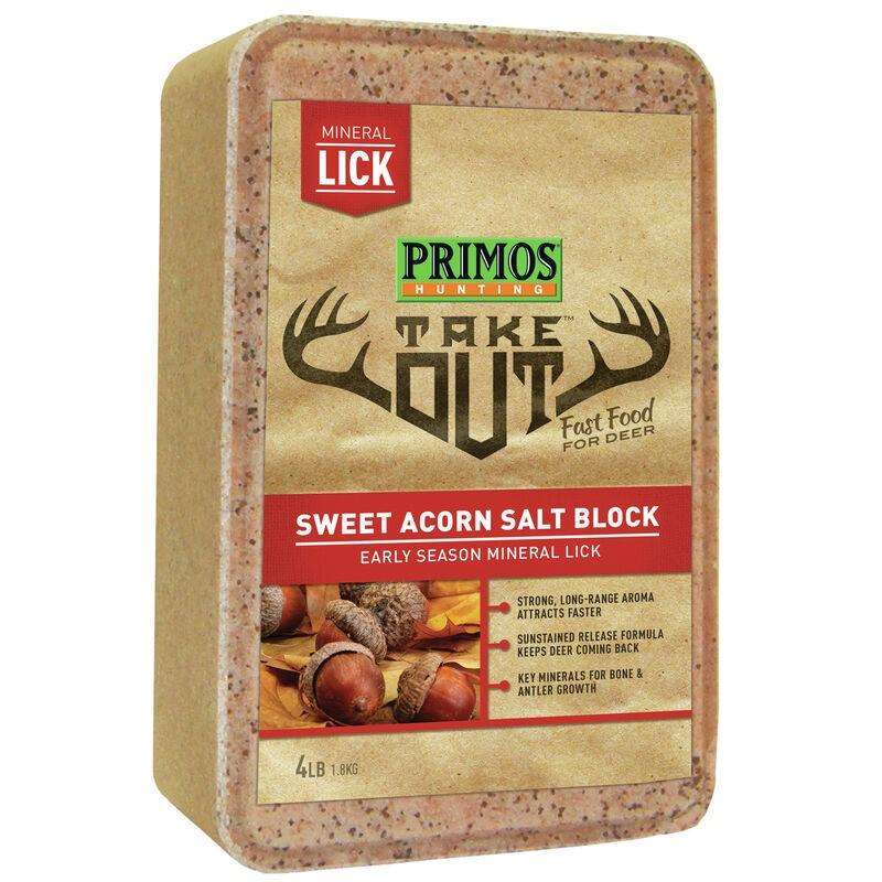 PRIMOS TAKE OUT SWEET ACORN SALT BLOCK - Primos