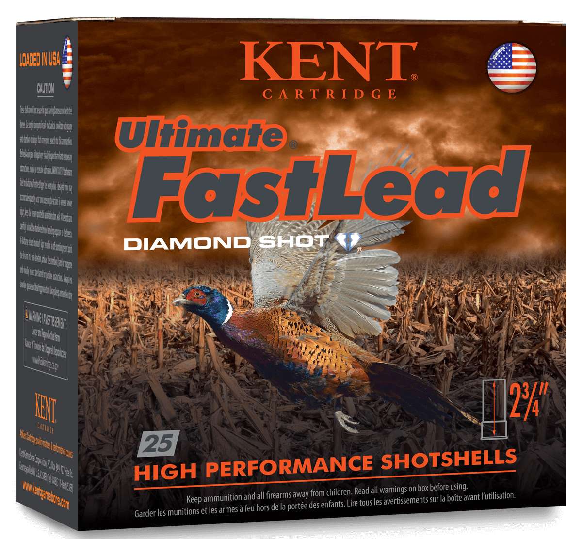 KENT ULTIMATE FASTLEAD 16GA 2.75 1-1/8OZ #6 25 - Kent Cartridge