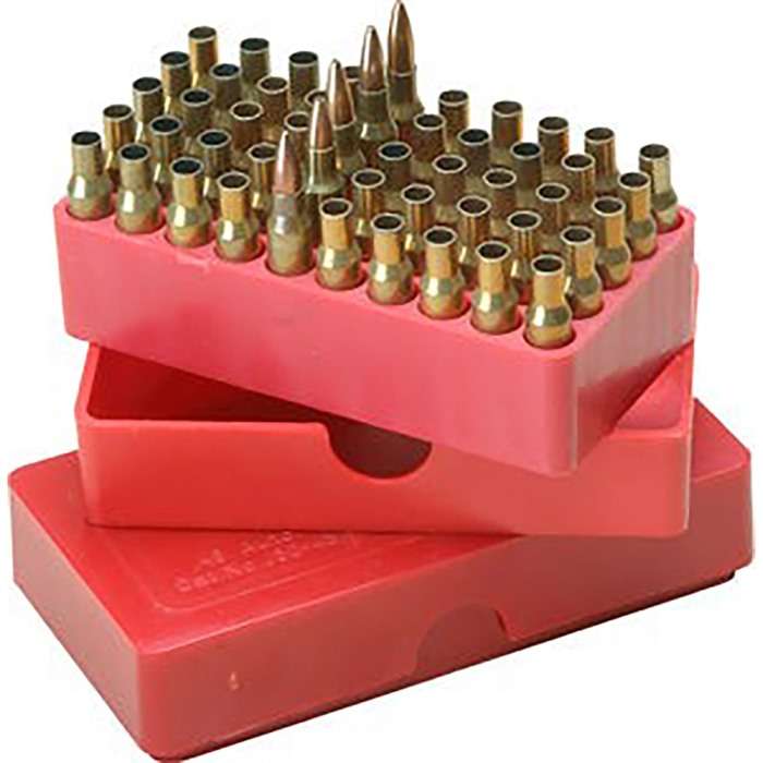 MTM Slip-Top Ammo Box 50 Round Square Hole 45 ACP 41 Mag - 