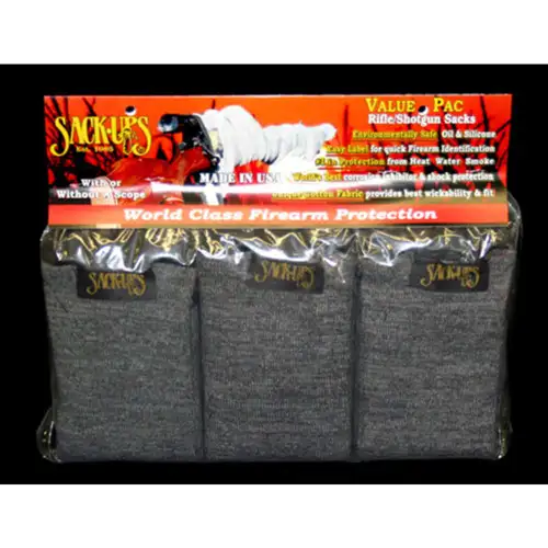 VALU-PAC 6 BAGS CAMO FLD GRY - Sack-ups