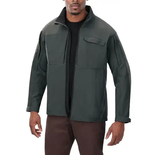 DOWNRANGE SOFTSHELL JACKET SLATE GRY 2XL - Vertx