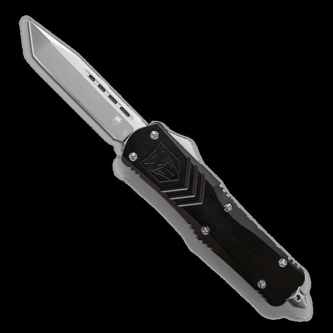 FSX Lrg Blk SL/PL Tanto - Cobratec Knives