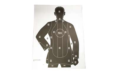 ACTION TGT FULL SIZE B21X BLK 100PK - Action Targets