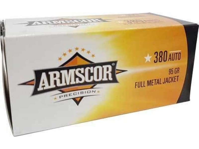 ARMSCOR 380ACP 95GR FMJ VALUE PACK | Cape Gun Works