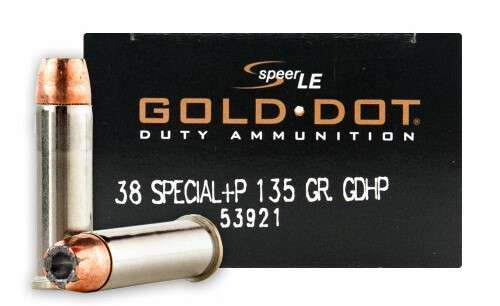 CCI/SPEER GLD DT 38SPL+P 135GR GDHP - Cci