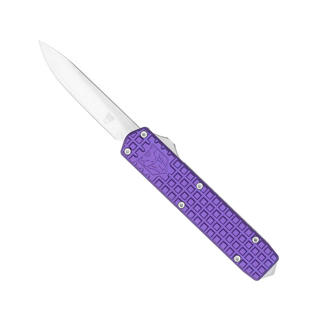 COBRATEC SMALL WARRIOR PURPLE M390 DROP NON SERRATED - Cobratec Knives