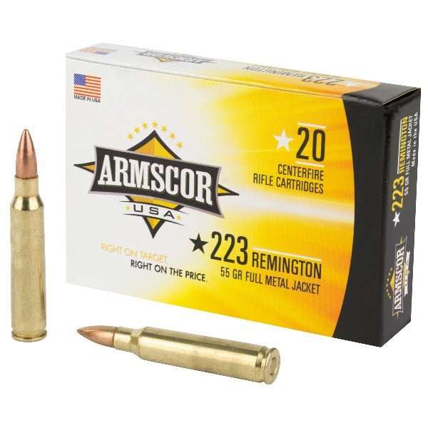 ARMSCOR 223 REM 55GR FMJ - Armscor