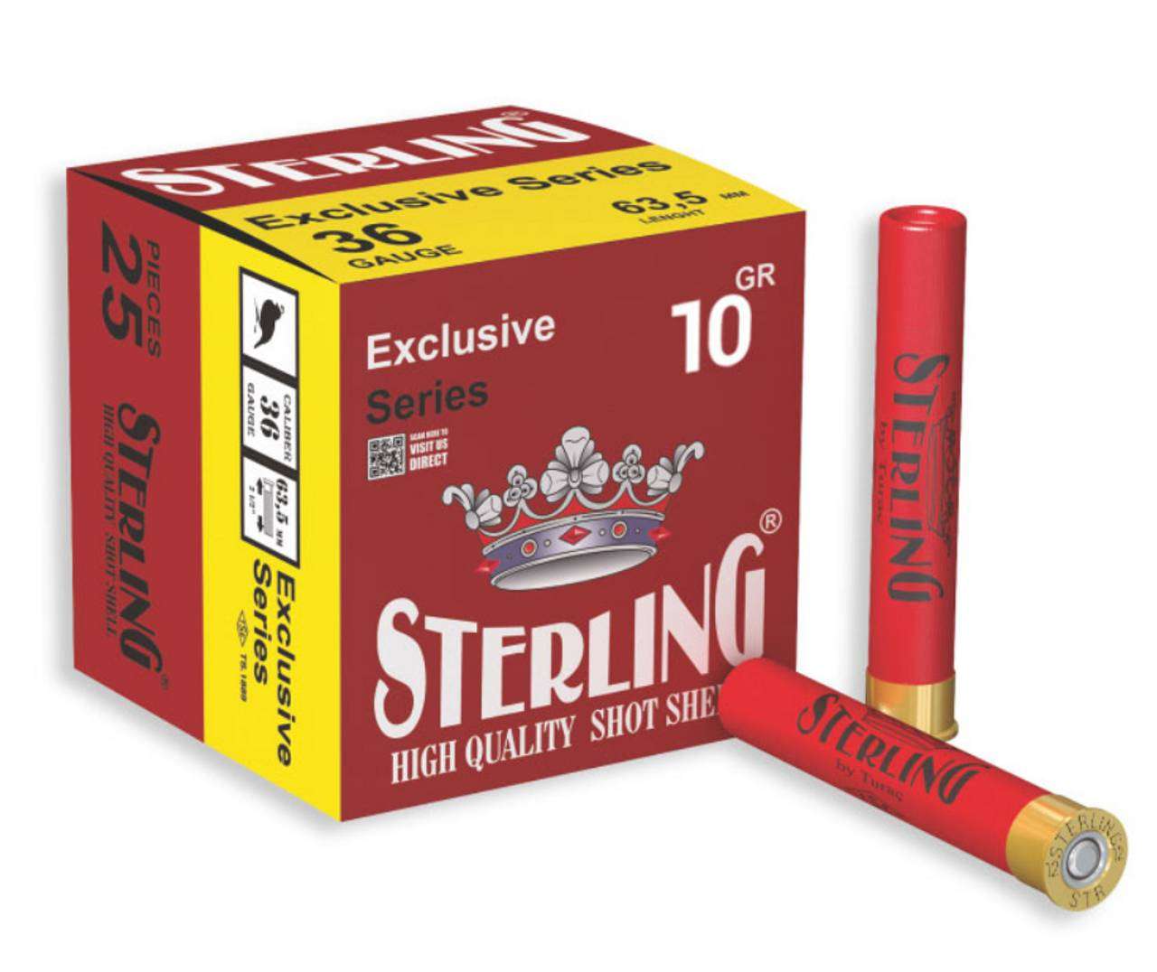 STERLING EXCLUSIVE 410 SHOT SHELL #8 SHOT 25RD BX - Sterling