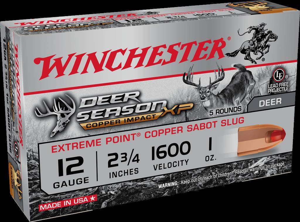 WINCHESTER 12G 2-3/4" DEER SSN LF - Winchester Ammunition