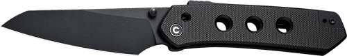 CIVIVI KNIFE VISION FG 3.54" BLACK G-10/BLACK NITRO V BLADE - 