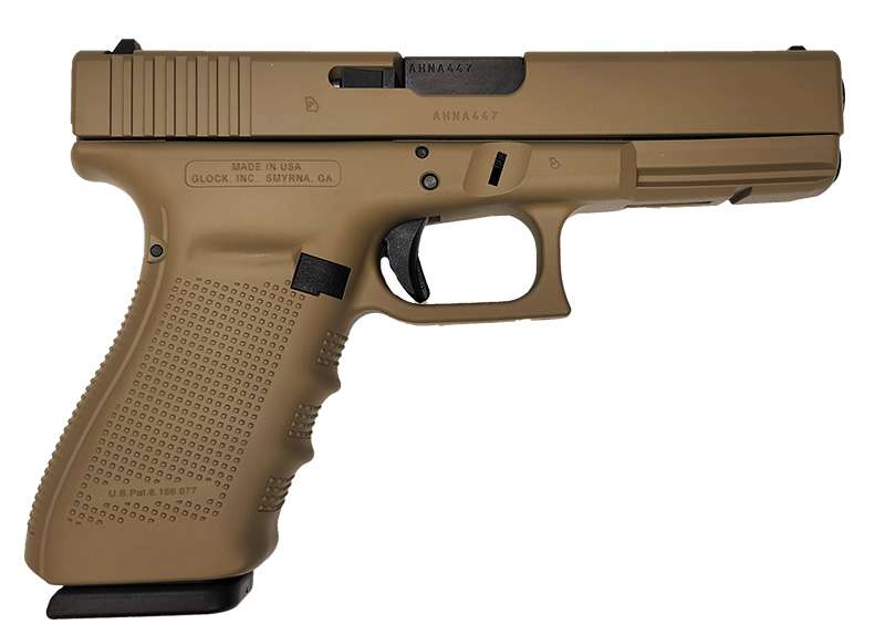 Glock 21 Gen4 Coyote Brown .45 ACP 4.61