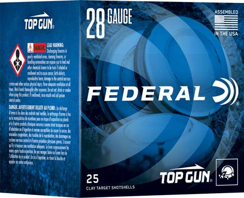 28GA 2 3/4" 3/4OZ 1,330 FPS 8 Top Gun - Federal