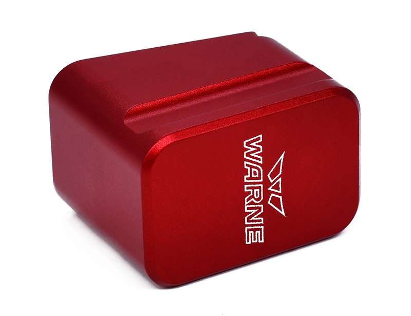 Magazine Ext,Sig 320 +3/9mm RED - Warne Mounts