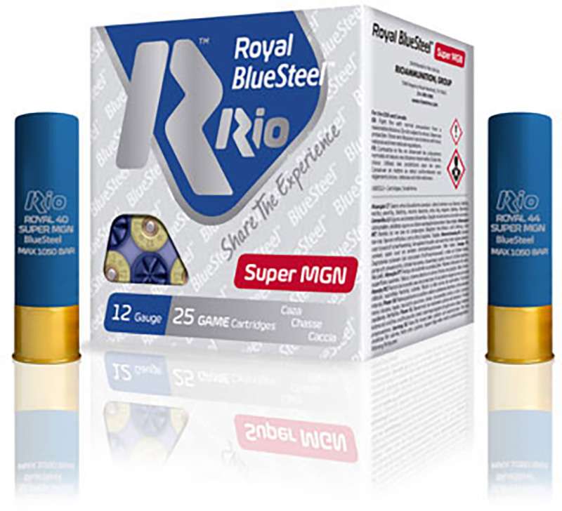 Blue Steel 12g 3.50" Max Dr 1 3/8oz #4 - Rio Ammunition