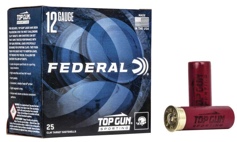 12GA 2-3/4" 1OZ 1,330 FPS 8 Top Gun - Federal