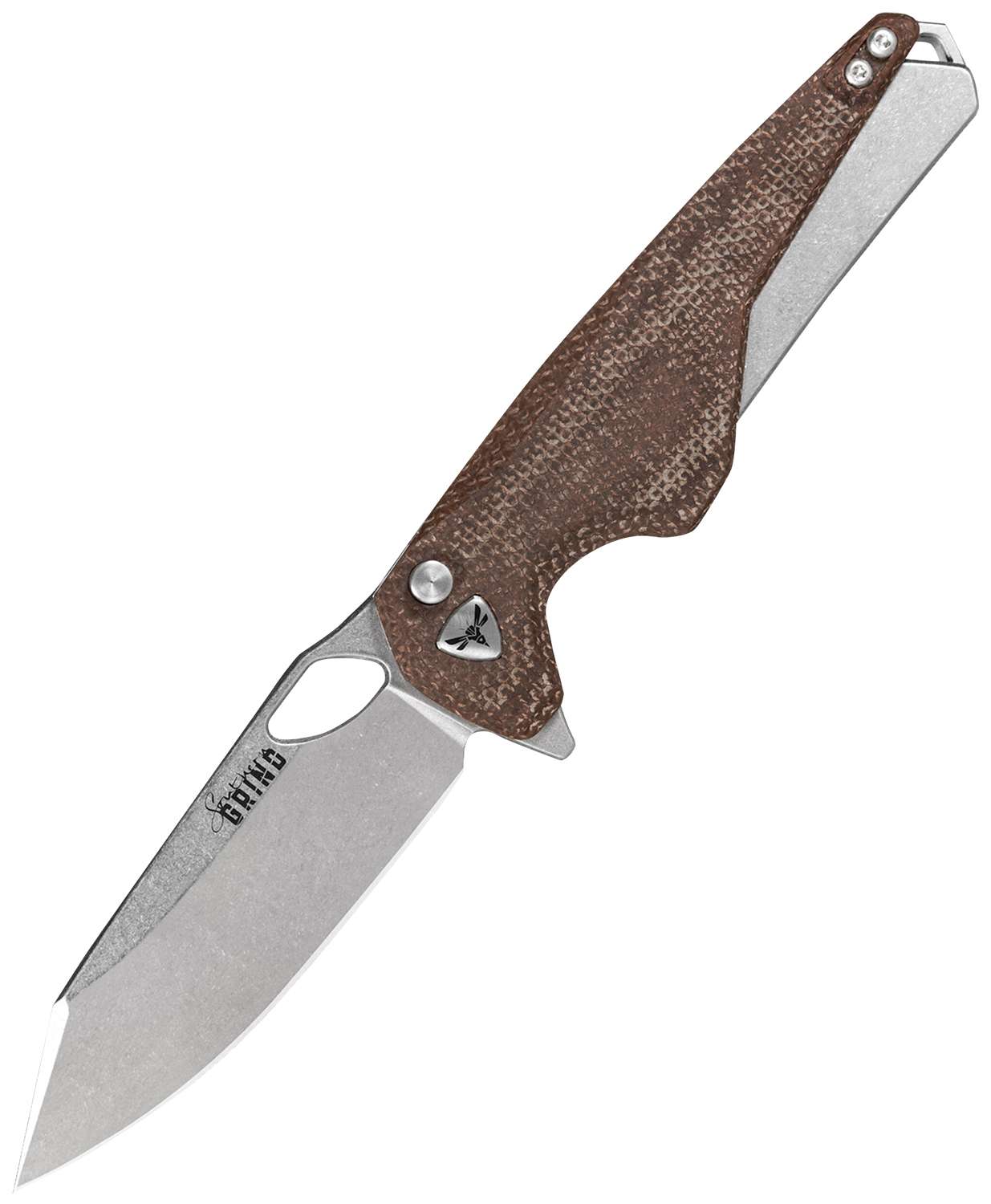 SGRIN SG13400025 HORNET SHEEPSFOOT MAGNACUT MICART - Diamondback Knifeworks