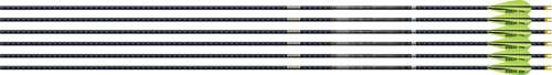 EASTON 4MM EMJ MATCH GRADE 340 6-PACK W/ 3" AAE HYBRID VANES - Easton