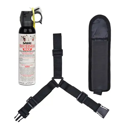 9.2OZ BEAR & MNTN LION W/CH HOL - Security Equipment  Corp