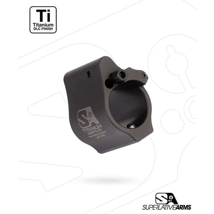 SUPERLATIVE ARMS AR-15 SOLID ADJUSTABLE GAS BLOCK | BattleHawk Armory