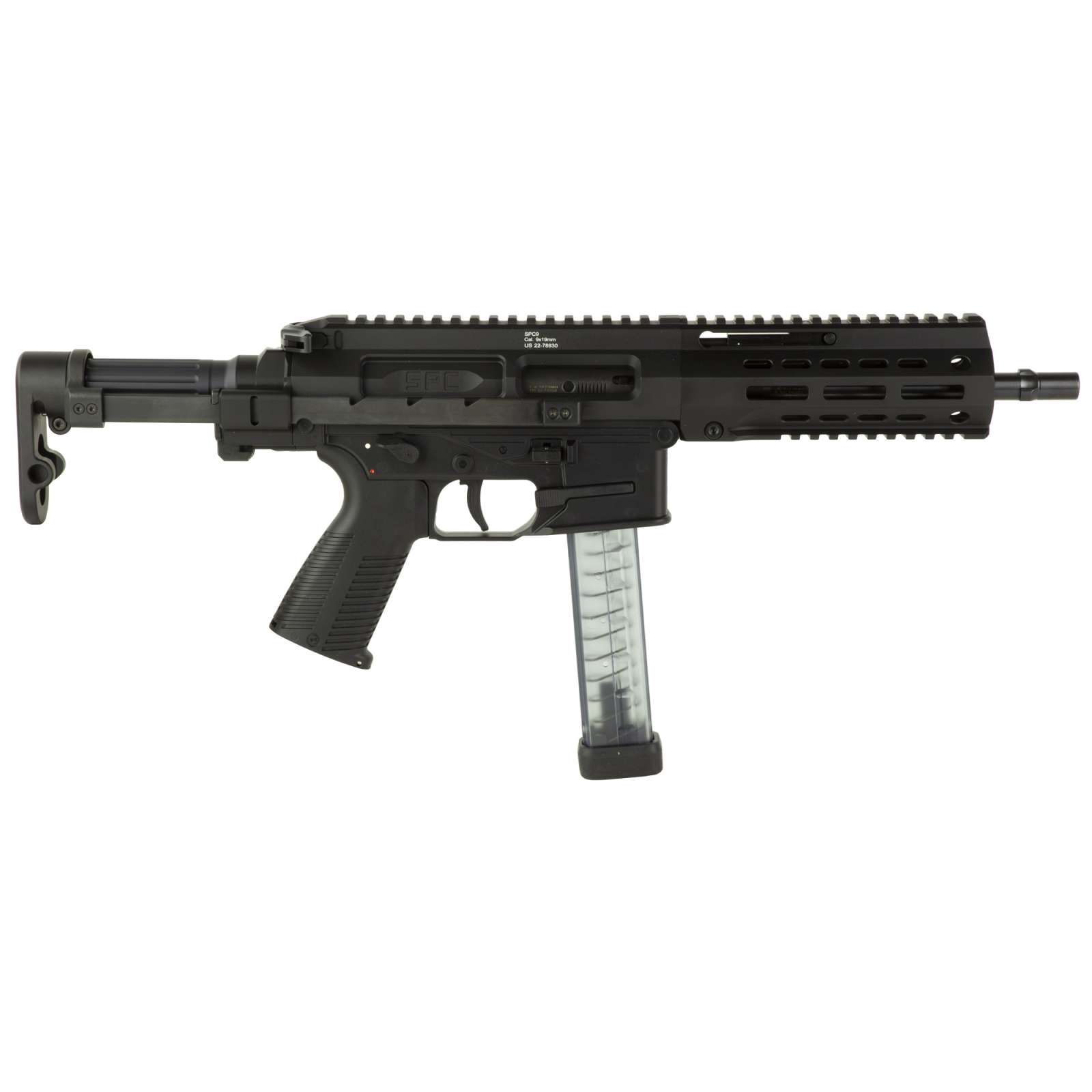 B&T SPC9 SBR 9MM 9.1" 30RD BLK | Gman Sport