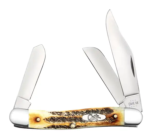 CASE STOCKMN 35/8" 3BL 6.5 BONESTAG - Case Cutlery