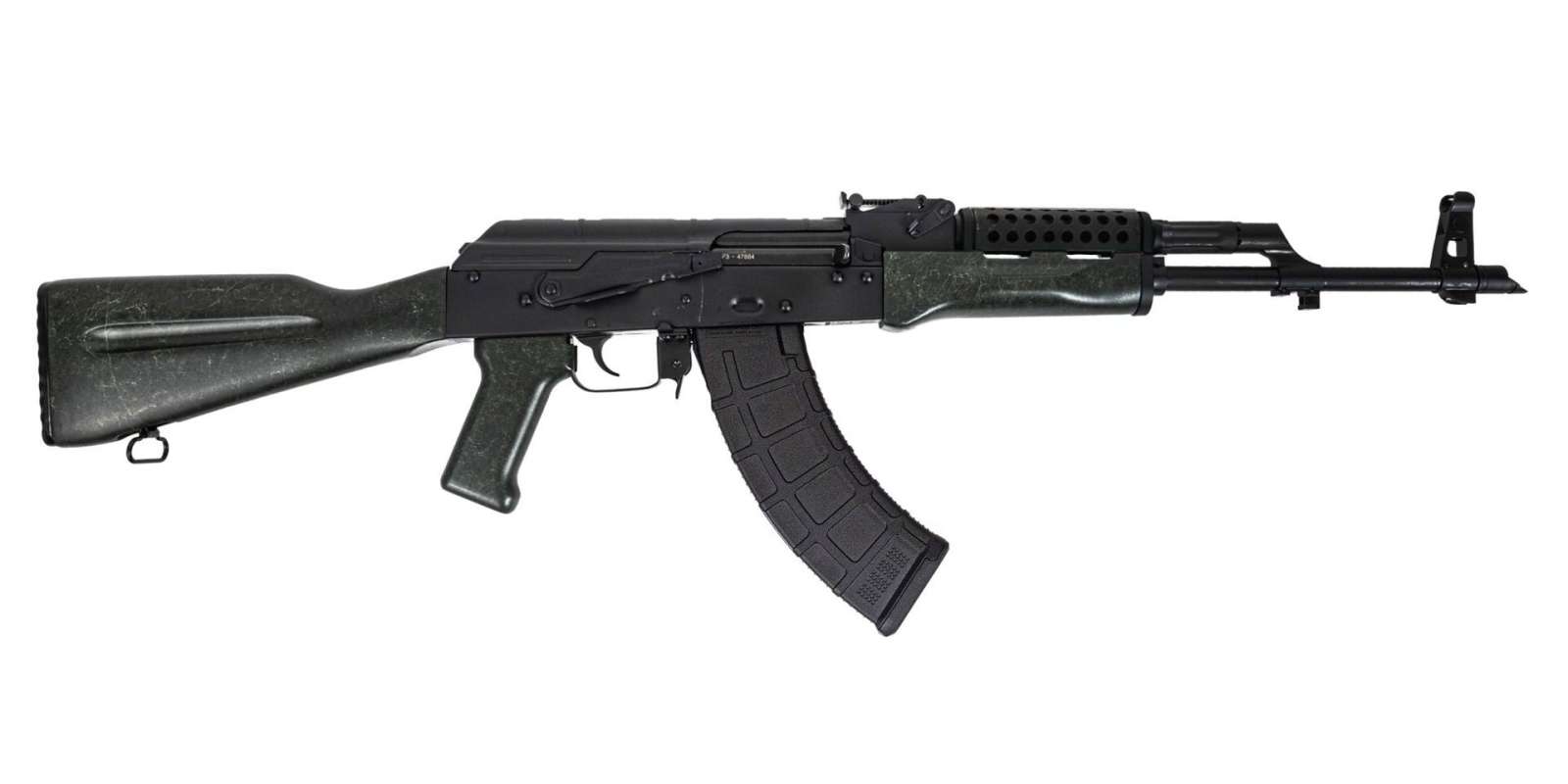 DPMS ANVIL AK-47 RIA 7.62X39MM 16IN BBL FS GREEN GRIP AND STOCK 30RD MAG - Dpms