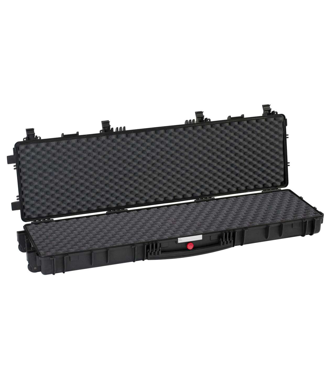 EXPLORER RED SHOTGUN CASE BLACK W/PROOF DOUBLE LAYER CONVOLUTED FOAM 44.72"X13.78"X5.31" - 