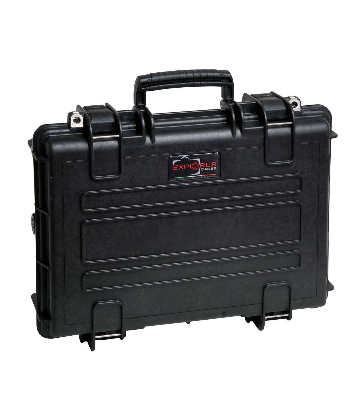 EXPLORER GUN CASE BLACK PRE-CUVED FOAM 16.54"X11.51"X3.74" - 