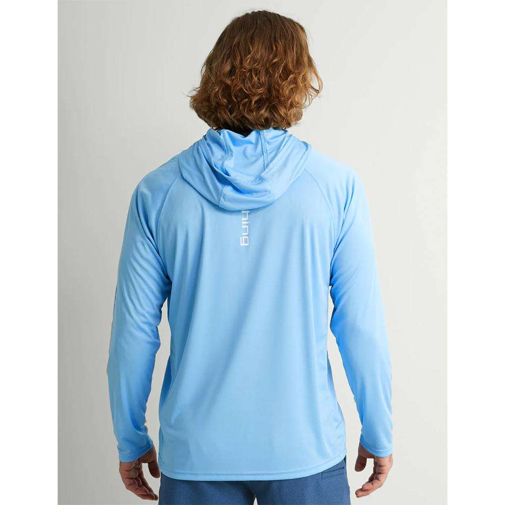 HUK PURSUIT HOODIE MAROLINA BLUE LS M - Marolina Dba Huk